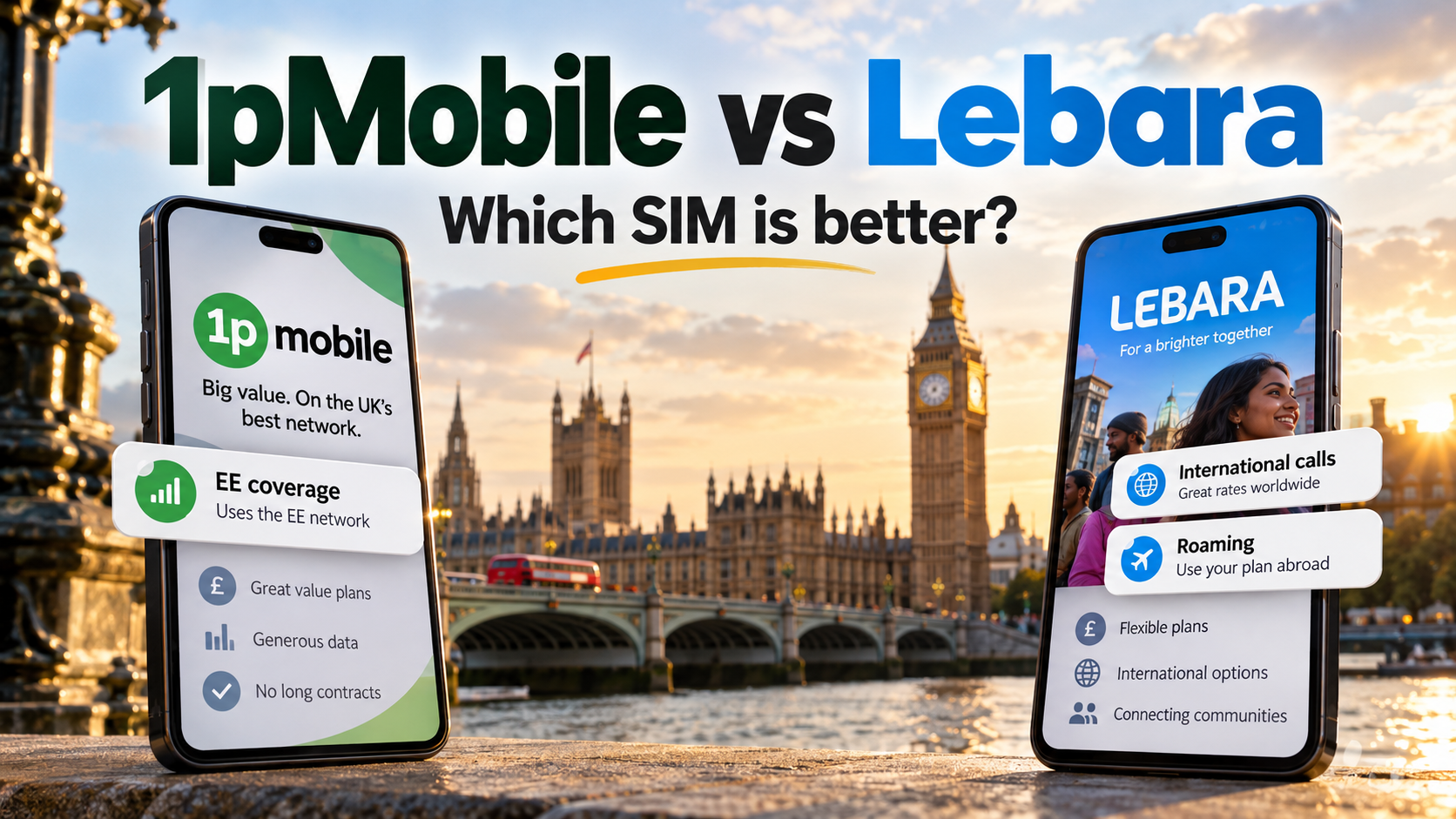 1pMobile vs Lebara (2026): Which SIM Provider Is Better?