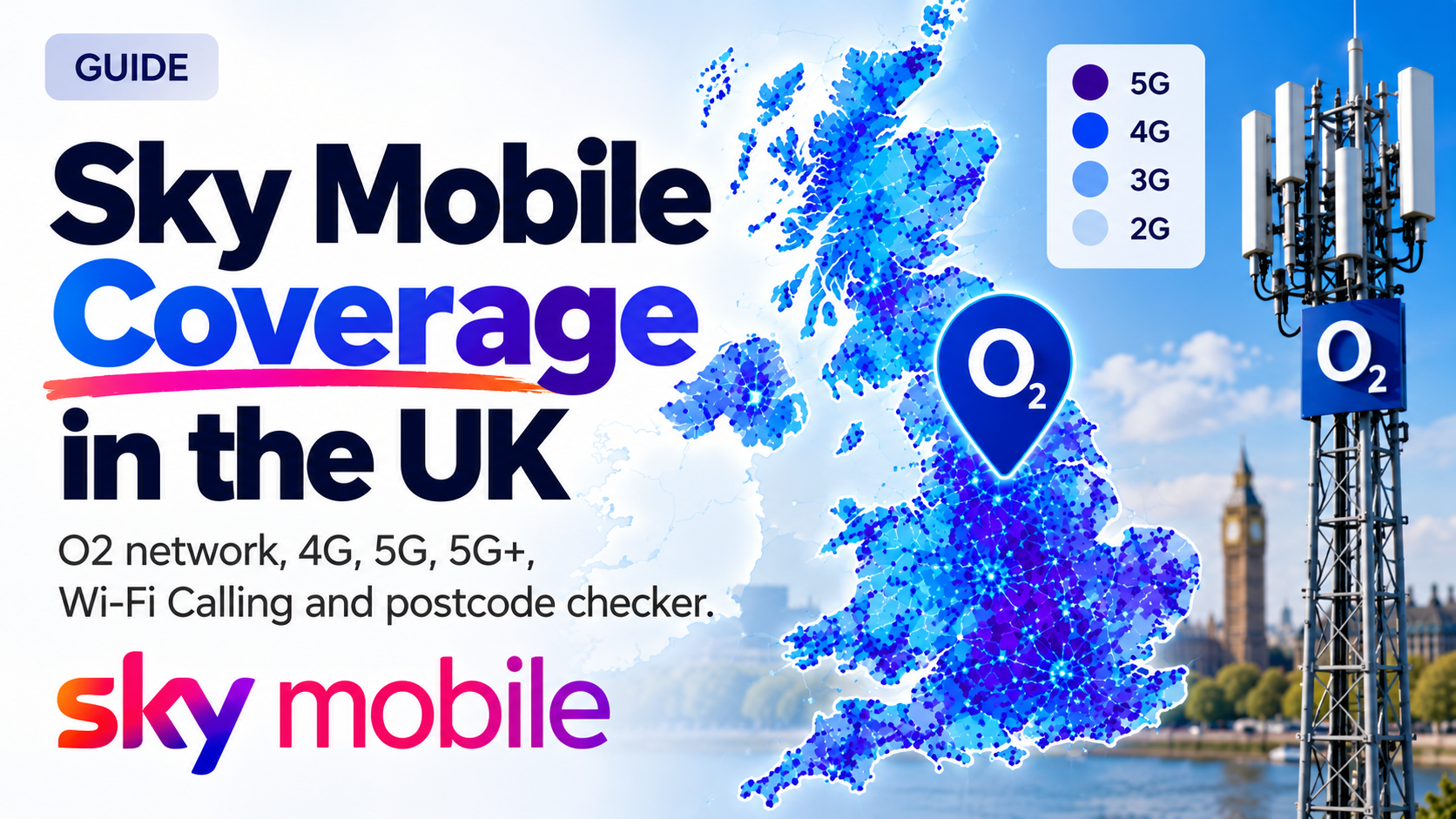 Sky Mobile Coverage: Which Network Does Sky Use?